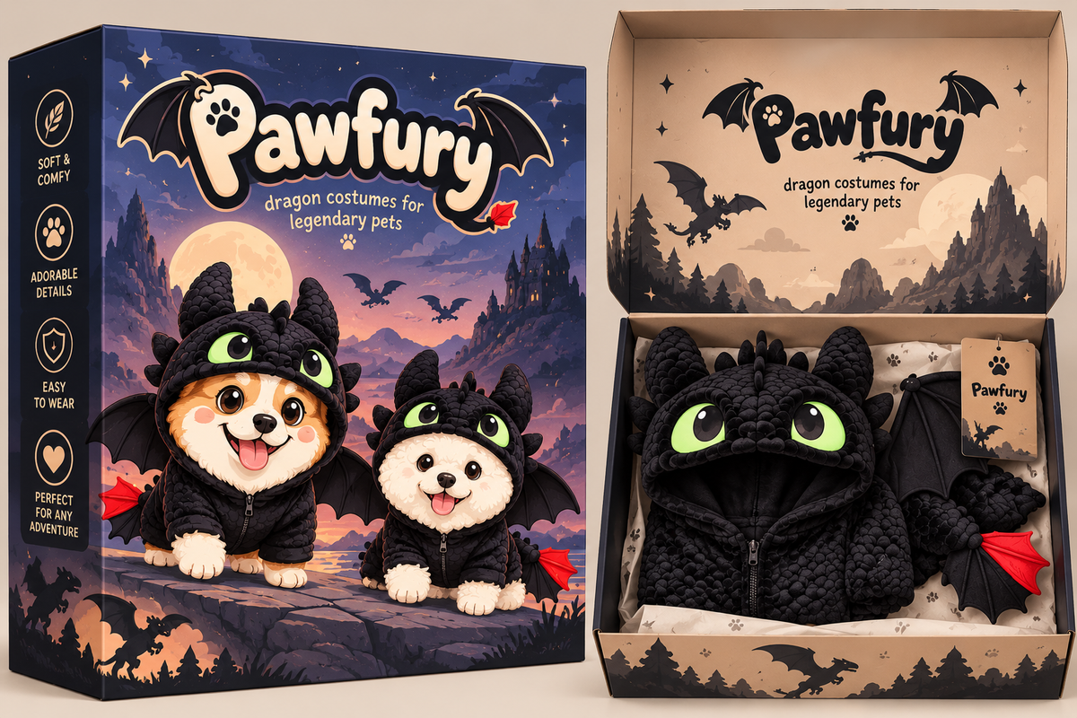 Paw Fury Dog Costume