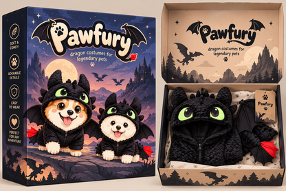 Paw Fury Dog Costume